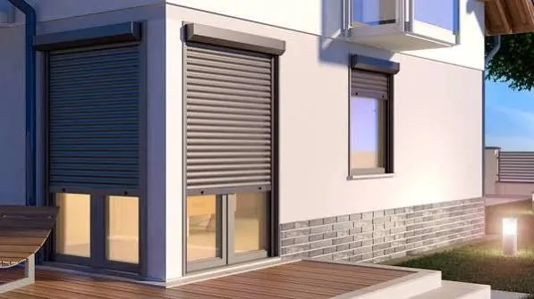 Shutters enrollables en ventanas y puertas